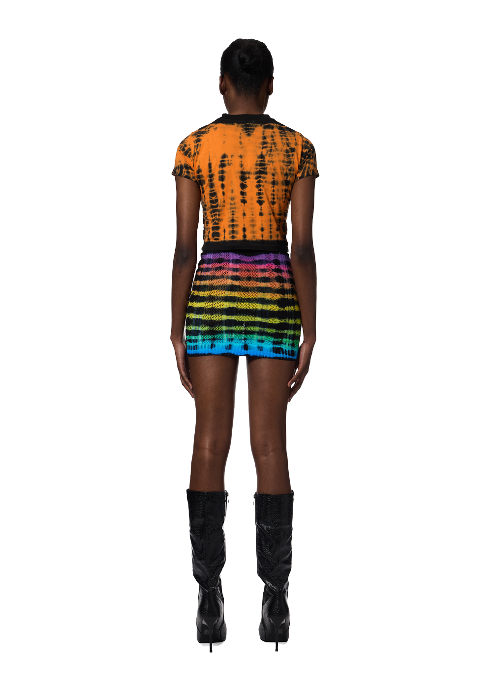 Diamante Orange Baby Tee