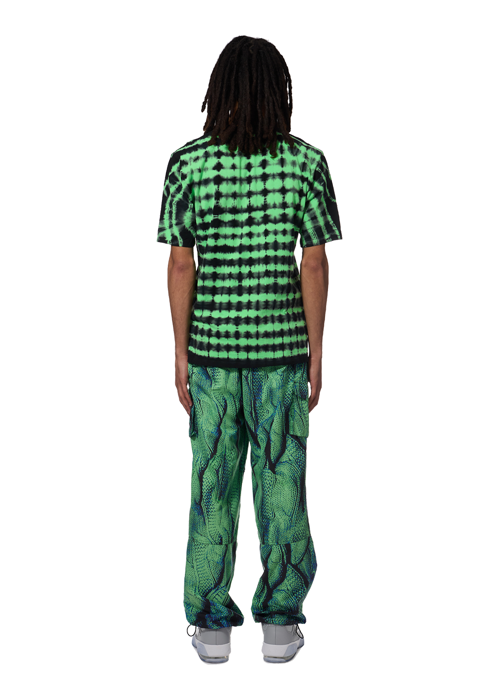 Diamante Green Tie-dye Tee