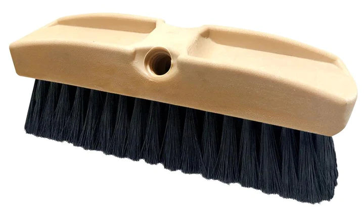 10” Black Wash Brush W/Flag (Soft) TEST