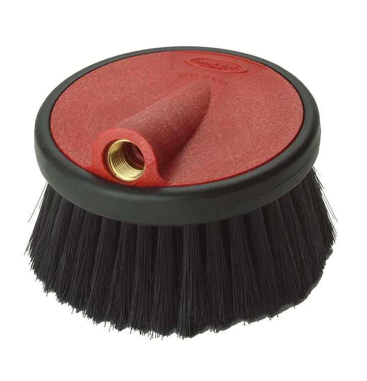Universal Brush Mfg Co. 90N Rubber Nylon Round Foaming Brush - Red
