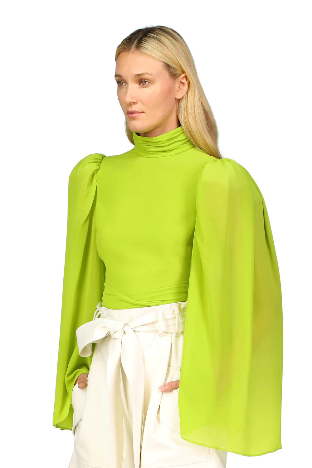 Blaise Top in Lime
