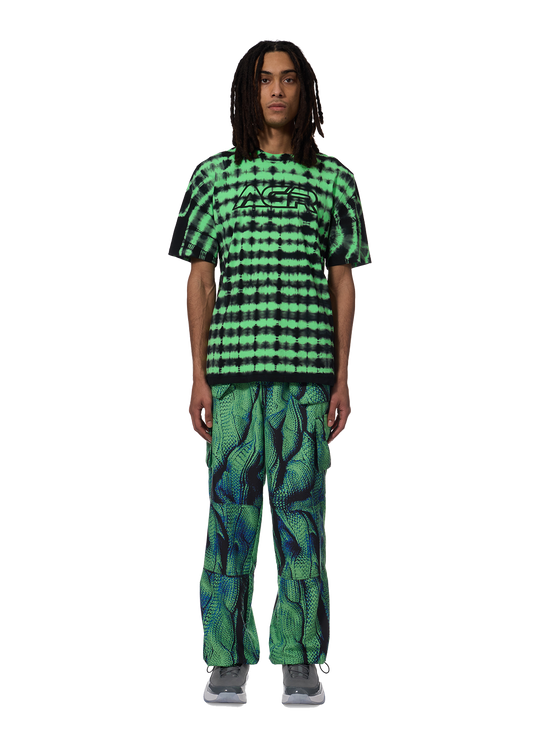 Diamante Green Tie-dye Tee