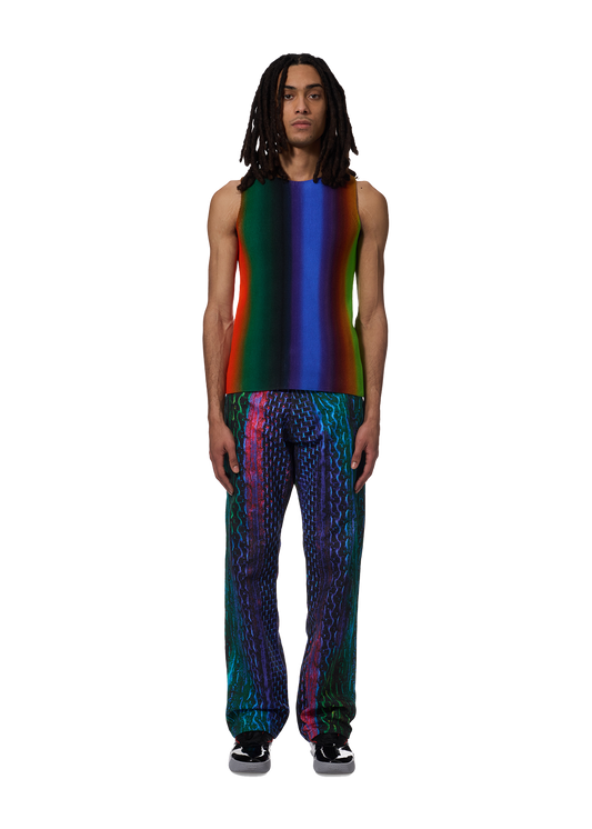 Printed Knit Tank