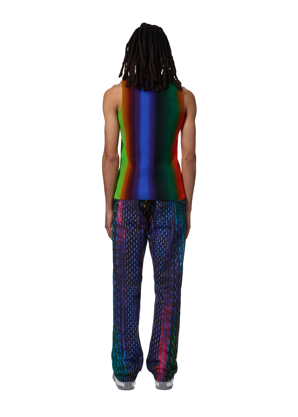 Printed Knit Tank