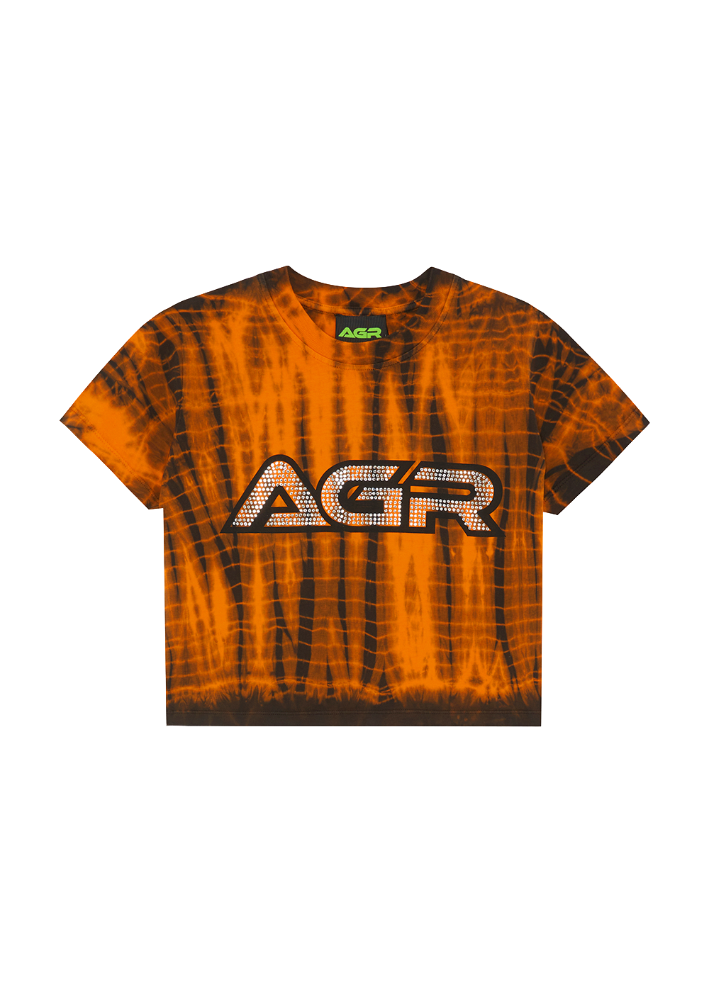 Diamante Orange Baby Tee
