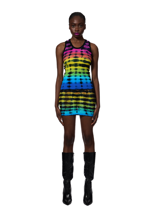 Tie-dye Mini Skirt