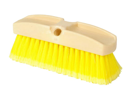 10” Yellow Wash Brush W/Flag (Soft)