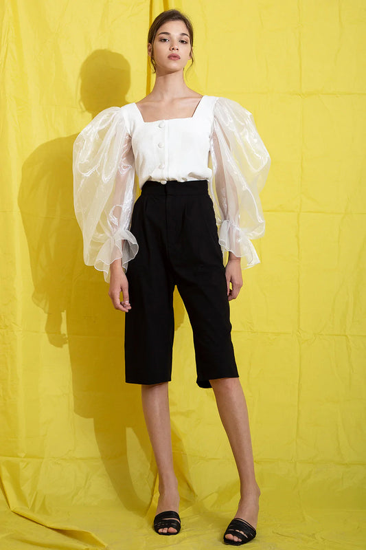 Bermuda Shorts in Black