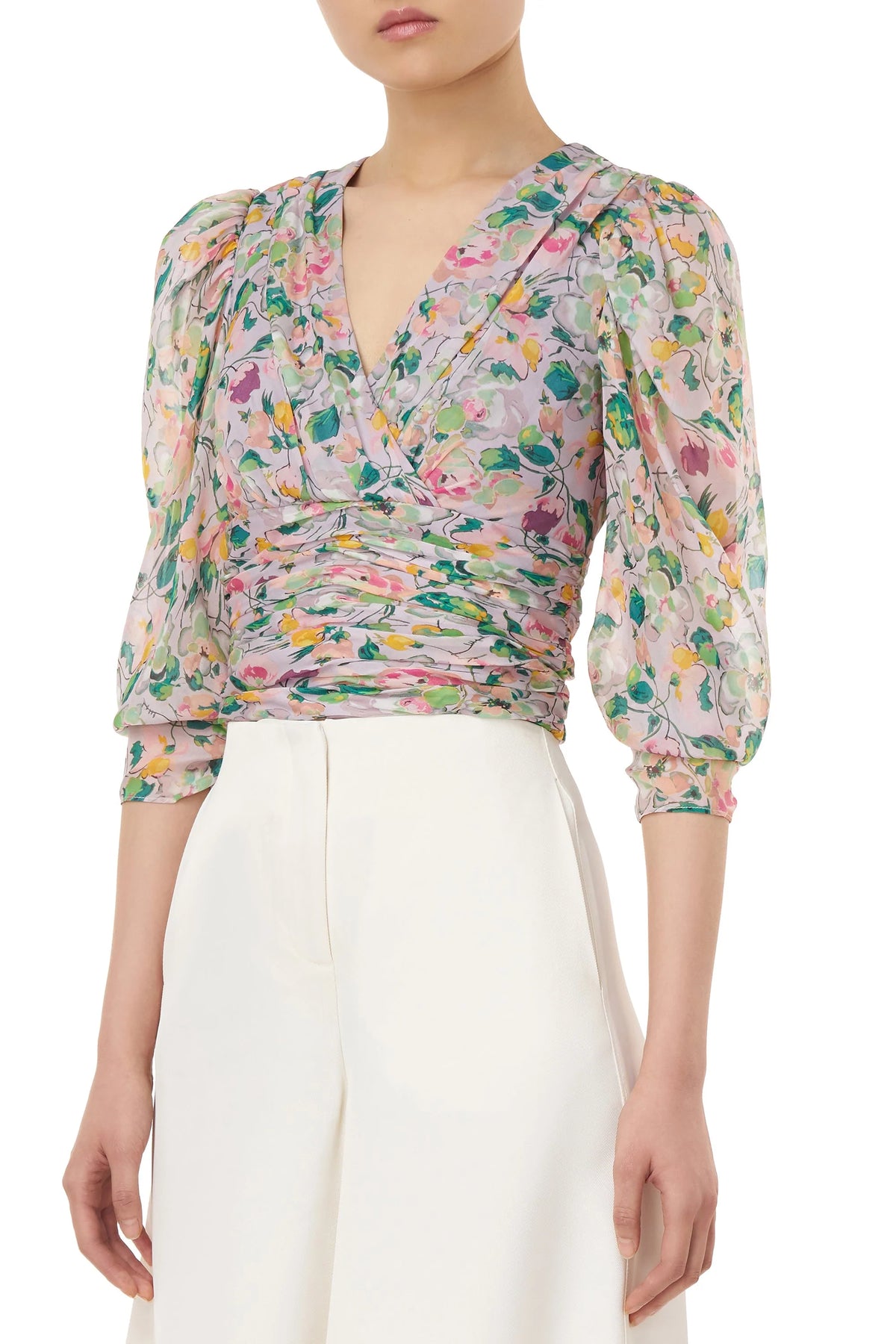 Auriel Top in Lilac
