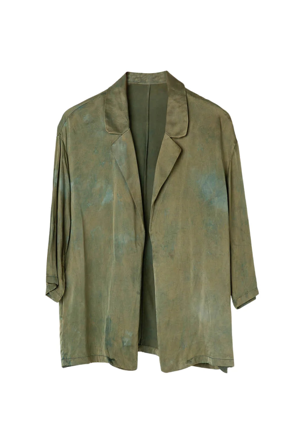 Athena Blazer in Moss Fields