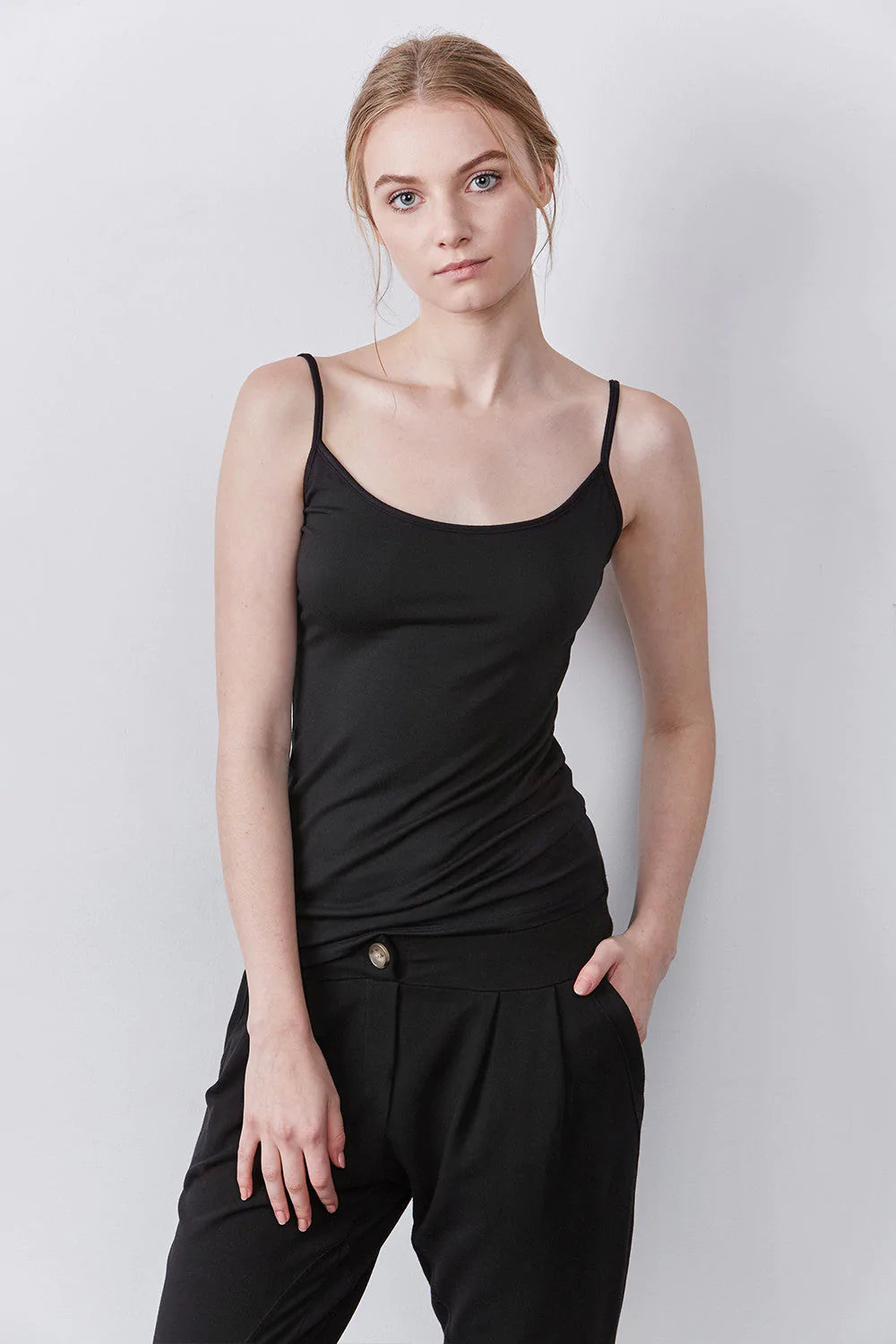 Camille Softest Camisole in Black