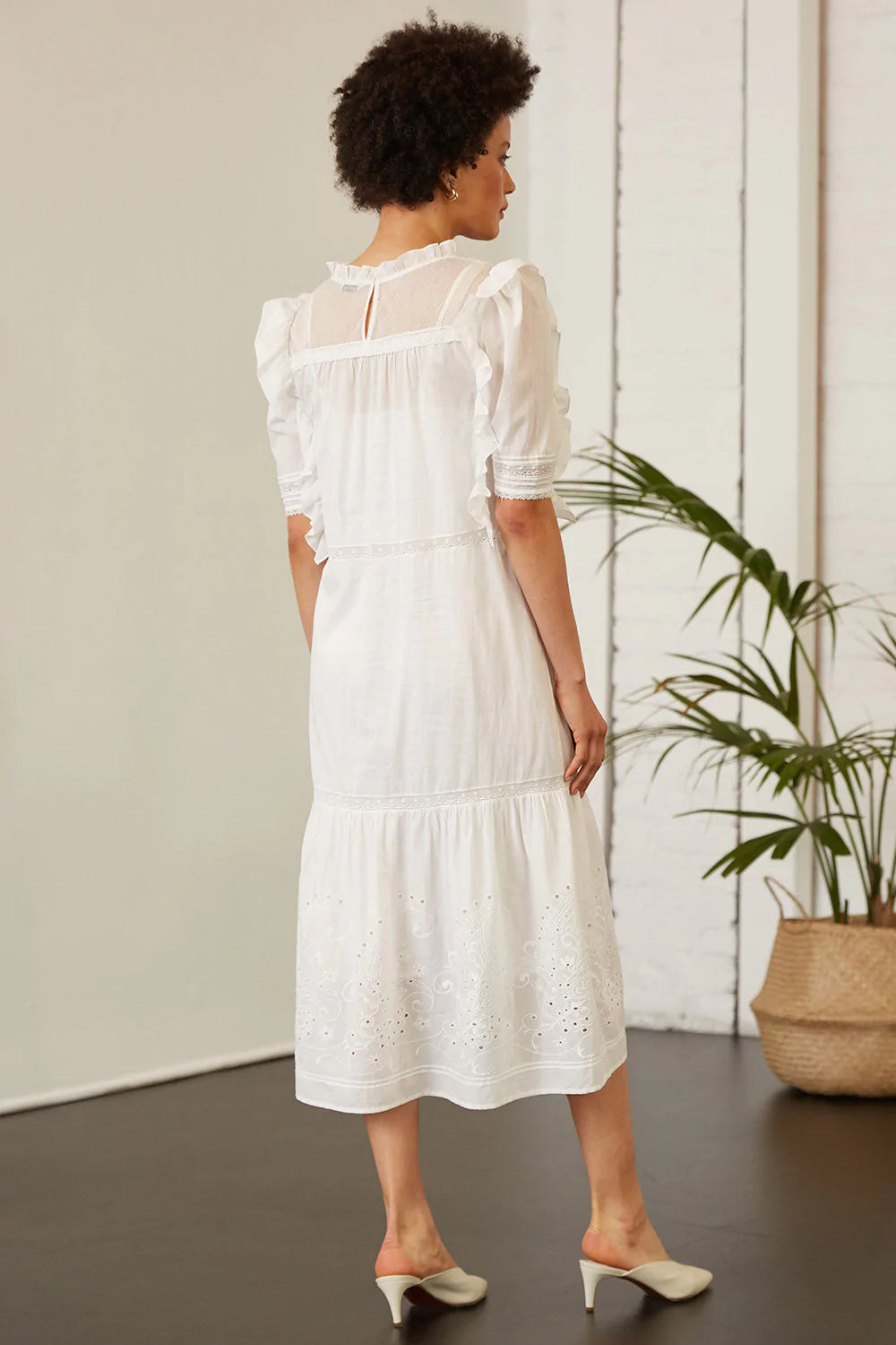 Cecilia Dress in Ivory