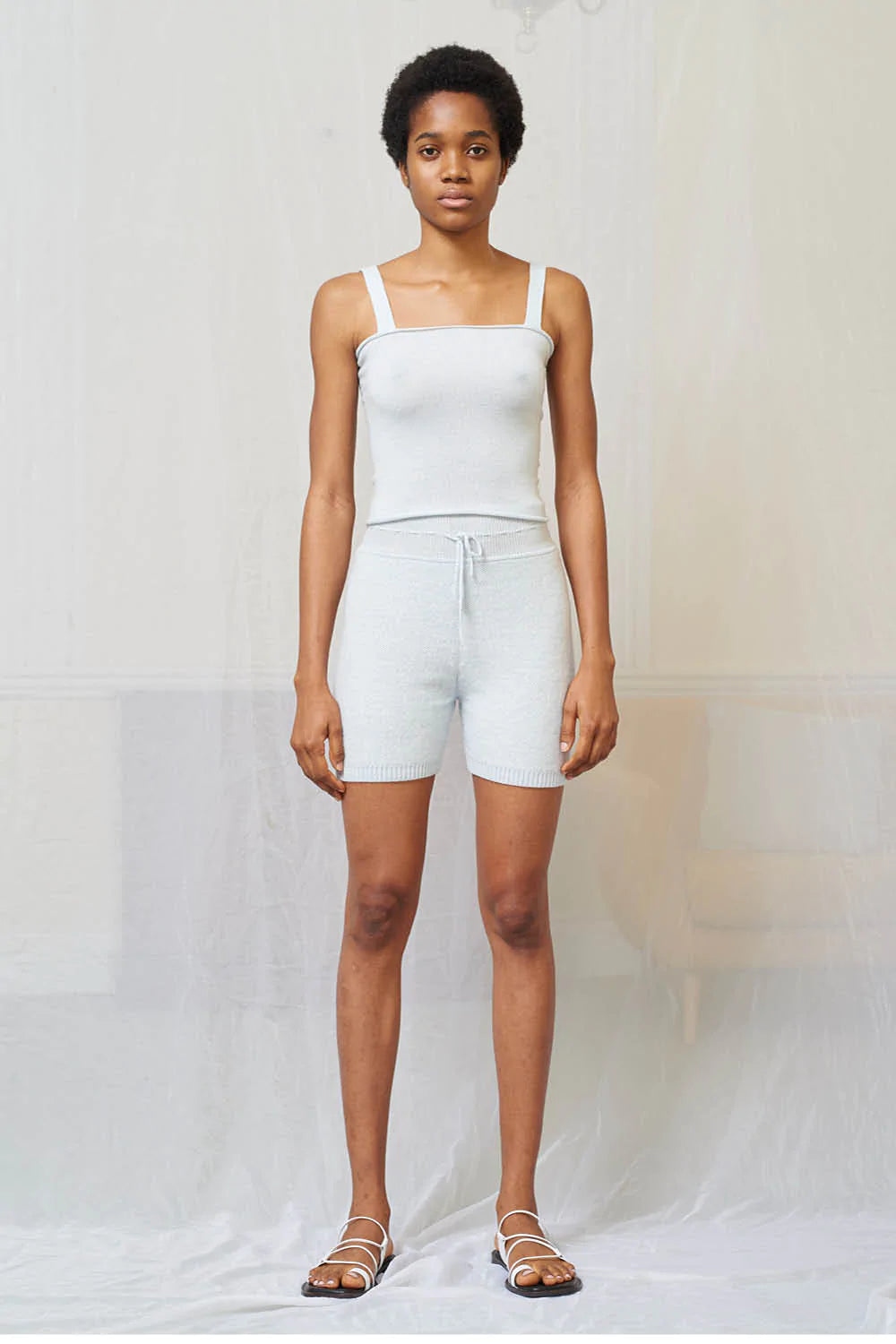 Bike Plush Shorts in Blue