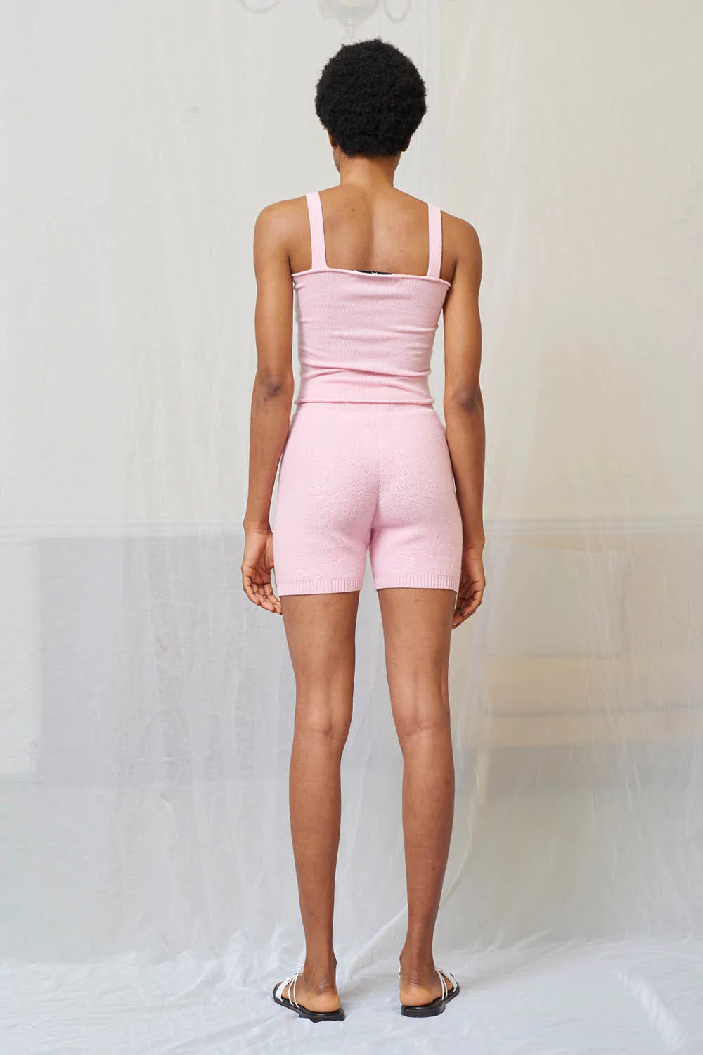 Bike Plush Shorts in Pink