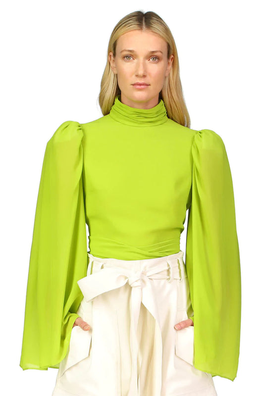 Blaise Top in Lime