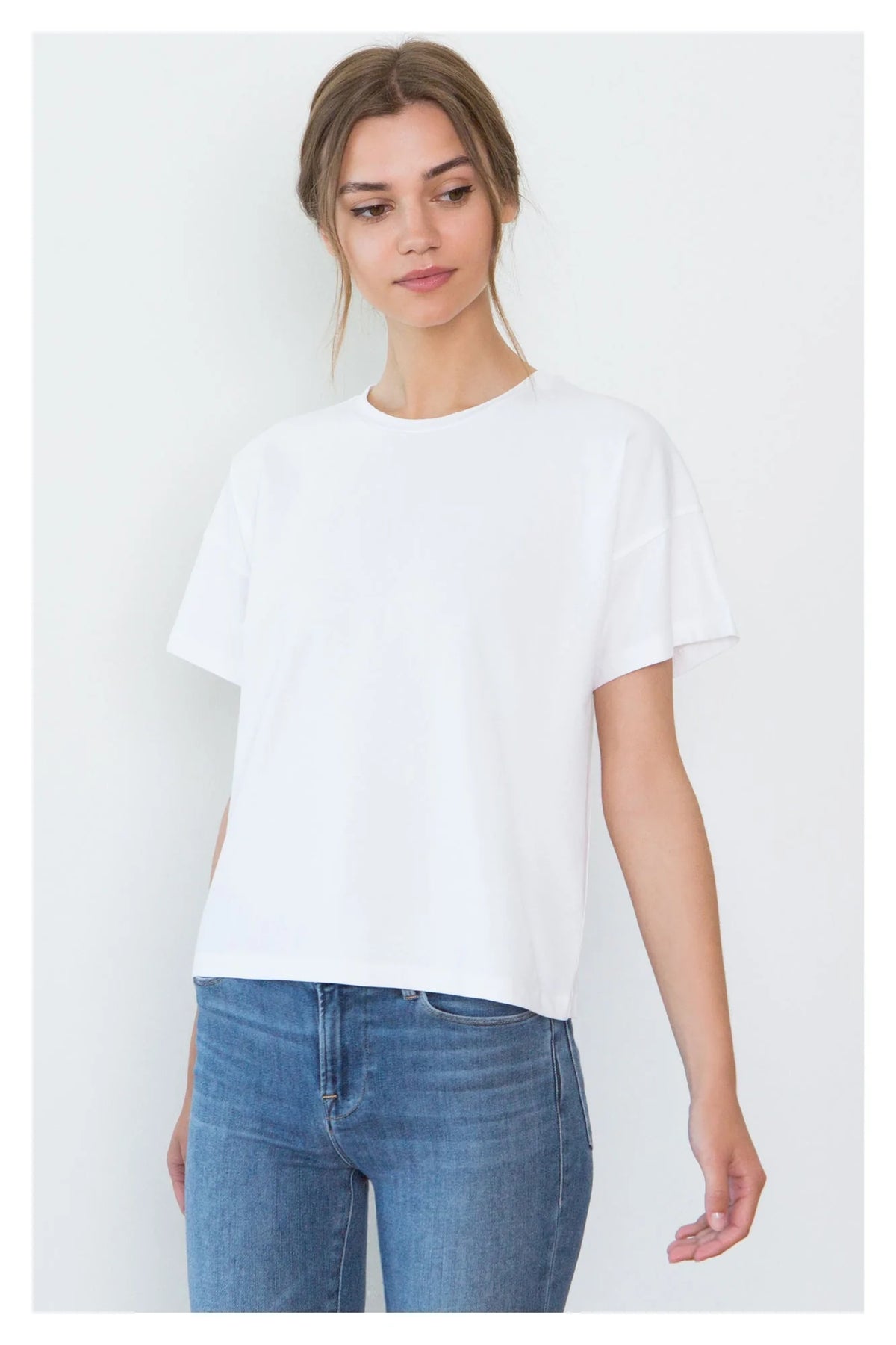 Bevin Black Organic Cotton Boyfriend T-Shirt Set